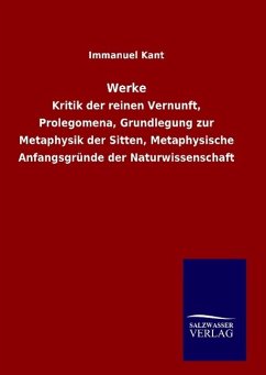 Werke - Kant, Immanuel