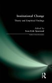 Institutional Change Institutional Change