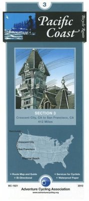 Pacific Coast Bicycle Route - 3: Crescent City, California - San Francisco, California - 412 Miles - Adventure Cycling Association