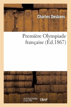 Cover Première Olympiade Française