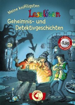 Meine kniffligsten Leselöwen-Geheimnis- und Detektivgeschichten, m. Audio-CD - Mai, Manfred; Arold, Marliese