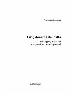 Luogotenente del nulla (eBook, ePUB) - Cattaneo, Francesco