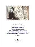 Vier Kammerspiele (eBook, ePUB)