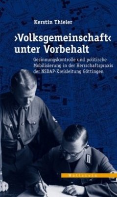 'Volksgemeinschaft' unter Vorbehalt - Thieler, Kerstin