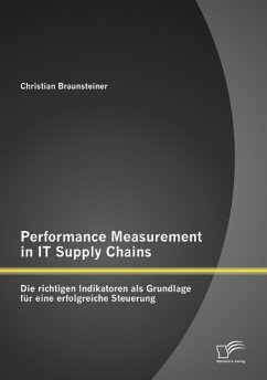 Performance Measurement in IT Supply Chains: Die richtigen Indikatoren als Grundlage für eine erfolgreiche Steuerung - Braunsteiner, Christian