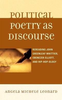 Cover Political Poetry as Discourse (eBook, ePUB)