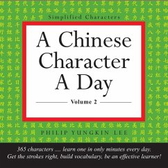 Chinese Character a Day Practice Volume 2 (eBook, ePUB) - Lee, Philip Yungkin