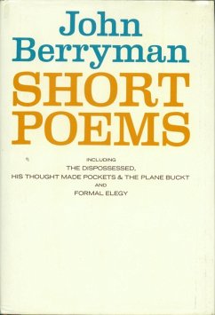 Short Poems (eBook, ePUB) - Berryman, John