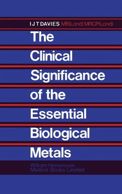 The Clinical Significance of the Essential Biological Metals (eBook, PDF) Cover The Clinical Significance of the Essential Biological Metals (eBook, PDF)