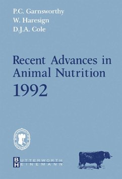 Recent Advances in Animal Nutrition (eBook, PDF) - Garnsworthy, P. C.; Haresign, W.; Cole, D. J. A.