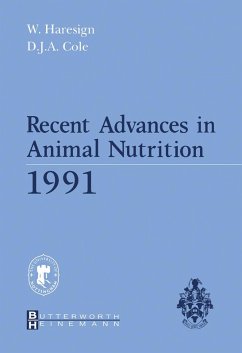 Recent Advances in Animal Nutrition 1991 (eBook, PDF) - Haresign, W.; Cole, D. J. A.