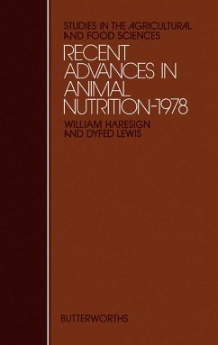 Cover Recent Advances in Animal Nutrition- 1978 (eBook, PDF)