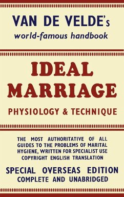 Ideal Marriage (eBook, PDF) - Velde, Th. H. van de