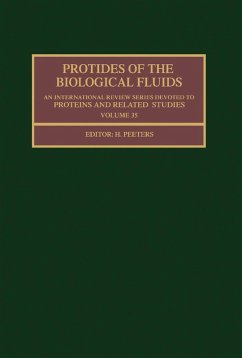 Cover Protides of the Biological Fluids (eBook, PDF)