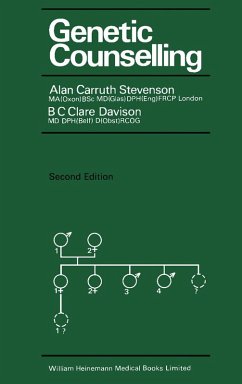 Genetic Counselling (eBook, PDF) - Stevenson, Alan Carruth; Davison, B. C. Clare
