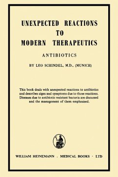 Unexpected Reactions to Modern Therapeutics (eBook, PDF) - Schindel, Leo