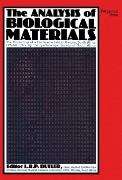 Cover The Analysis of Biological Materials (eBook, PDF)