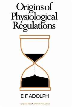 Cover Origins of Physiological Regulations (eBook, PDF)