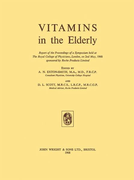 Vitamins in the Elderly (eBook, PDF) Vitamins in the Elderly (eBook, PDF)