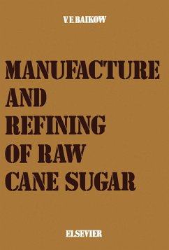 Cover Manufacture and Refining of Raw Cane Sugar (eBook, PDF)