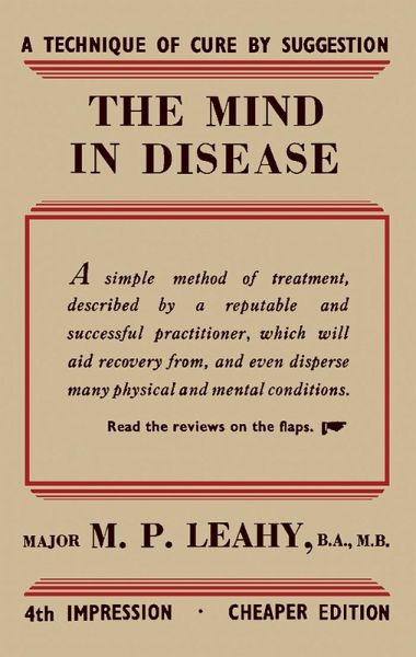 The Mind in Disease (eBook, PDF)
