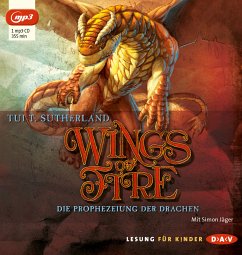 Die Prophezeiung der Drachen / Wings of Fire Bd.1 (MP3-CD) - Sutherland, Tui T.