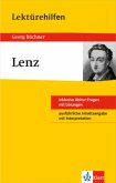 Klett Lektürehilfen Georg Büchner, Lenz Klett Lektürehilfen Georg Büchner, Lenz