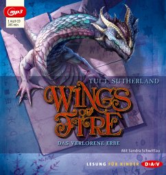Das verlorene Erbe / Wings of Fire Bd.2 (MP3-CD) - Sutherland, Tui T.