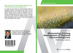 Microcontact Printing Development of Thiolated Glycosaminoglycans - Jurado Abreu, Mauricio