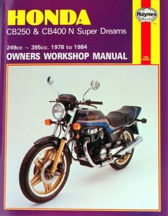 Honda CB250 & CB400N Super Dreams (78 - 84) - Haynes Publishing