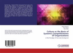 Culture as the Basis of Systemic Competitiveness Of Organizations