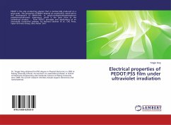 Electrical properties of PEDOT:PSS film under ultraviolet irradiation Electrical properties of PEDOT:PSS film under ultraviolet irradiation