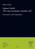 Lukians Schrift "Wie man Geschichte schreiben soll" (eBook, PDF)