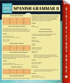 Spanish Grammar II (Speedy Language Study Guides) (eBook, PDF) - Publishing, Speedy