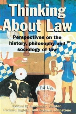 Thinking About Law (eBook, ePUB) - Hunter, Rosemary