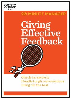 Cover Giving Effective Feedback (HBR 20-Minute Manager Series) (eBook, ePUB)