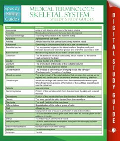 Medical Terminology: Skeletal System Speedy Study Guides (eBook, ePUB) - Publishing, Speedy