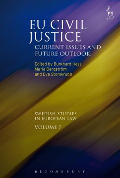 Eu Civil Justice - Hess, Burkhard; Storskrubb, Eva; Bergstrom, Maria