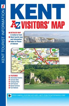 Kent A-Z Visitors' Map - Geographers' A-Z Map Co Ltd