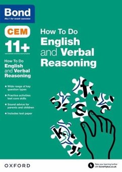 Bond 11+: CEM How To Do: English and Verbal Reasoning - Hughes, Michellejoy; Bond 11+