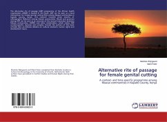 Alternative rite of passage for female genital cutting - Wijngaard, Marinka;Pater, Marit