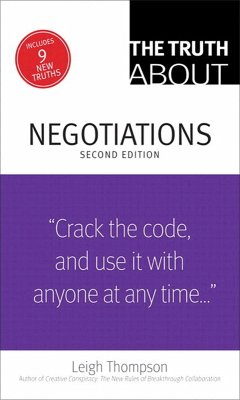 Truth About Negotiations, The (eBook, PDF) - Thompson, Leigh L.