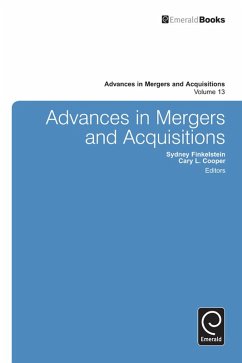 Cover Advances in Mergers and Acquisitions (eBook, ePUB)