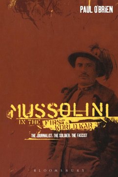 Cover Mussolini in the First World War (eBook, PDF)