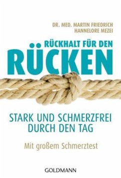 Rückhalt für den Rücken - Friedrich, Martin; Mezei, Hannelore