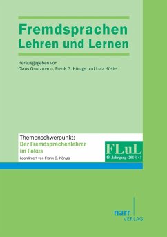 Cover Fremdsprachen Lehren und Lernen 2014 Heft 1
