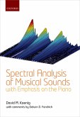 Spectral Analysis of Musical Sounds with Emphasis on the Piano (eBook, PDF)