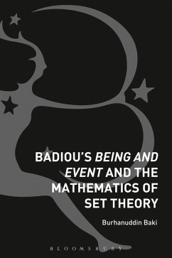 Cover Badiou's Being and Event and the Mathematics of Set Theory (eBook, ePUB)