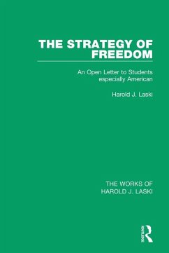 The Strategy of Freedom (Works of Harold J. Laski) (eBook, ePUB) - Laski, Harold J.