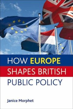 How Europe Shapes British Public Policy (eBook, ePUB) - Morphet, Janice